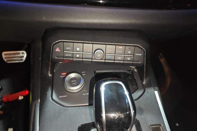 Used Wey P8 2018 2.0T Flagship Model Audio And AC Panel