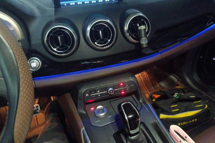 Used Wey P8 2018 2.0T Flagship Model Audio And AC Panel