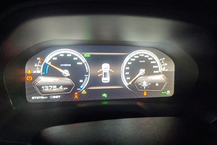 Used Wey P8 2018 2.0T Flagship Model Instrument Cluster