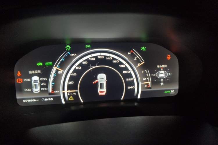 Used Wey P8 2018 2.0T Prestige Version Instrument Cluster