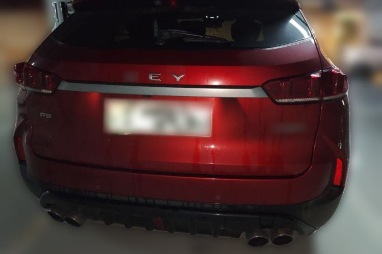 Used Wey P8 2018 2.0T Flagship Model Rear