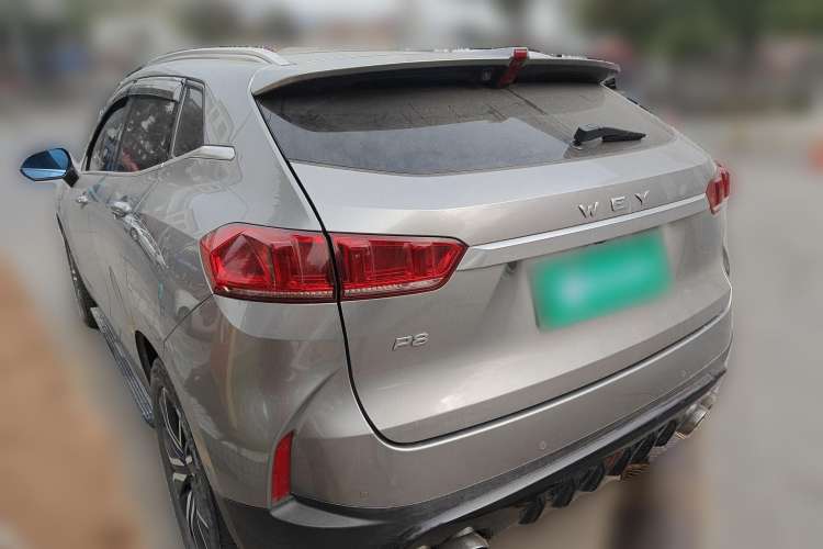 Used Wey P8 2018 2.0T Flagship Model Rear Left 45 Deg