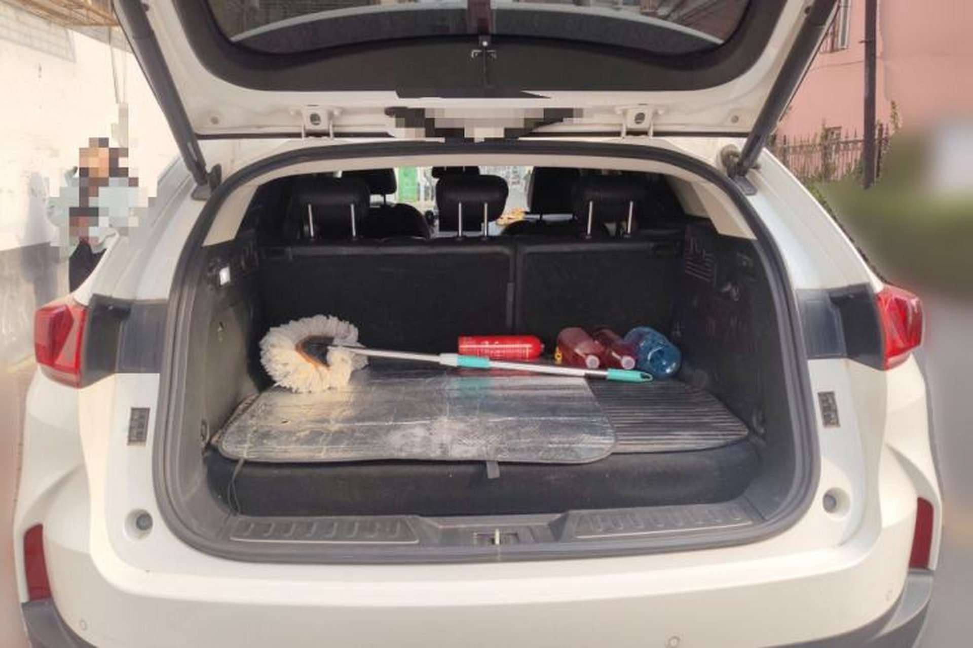 Used Wey P8 2018 2.0T Flagship Model Trunk