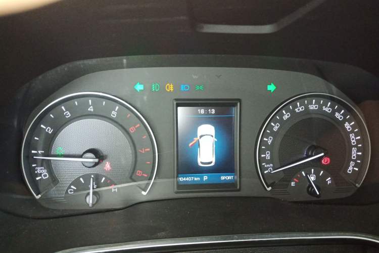 Used Wey VV5 2017 2.0T Ultra-Luxury Version Instrument Cluster