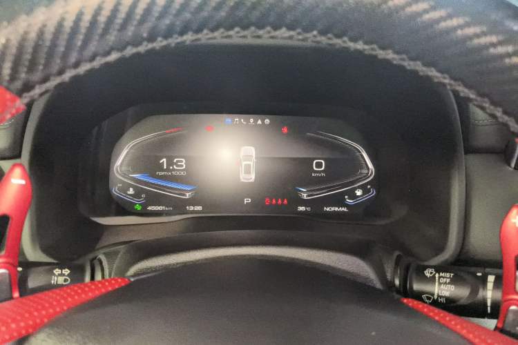 Used Wey VV5 2020 1.5T Two-Wheel Drive Smart Pioneer Instrument Cluster