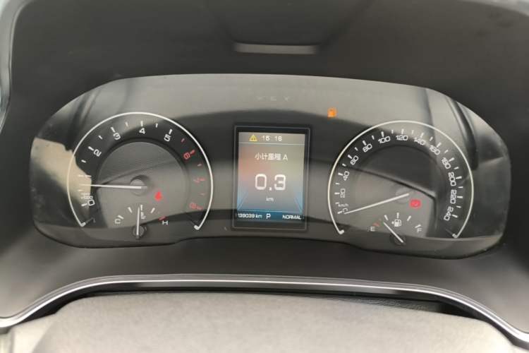 Used Wey VV5 2017 2.0T Ultra-Luxury Version Instrument Cluster