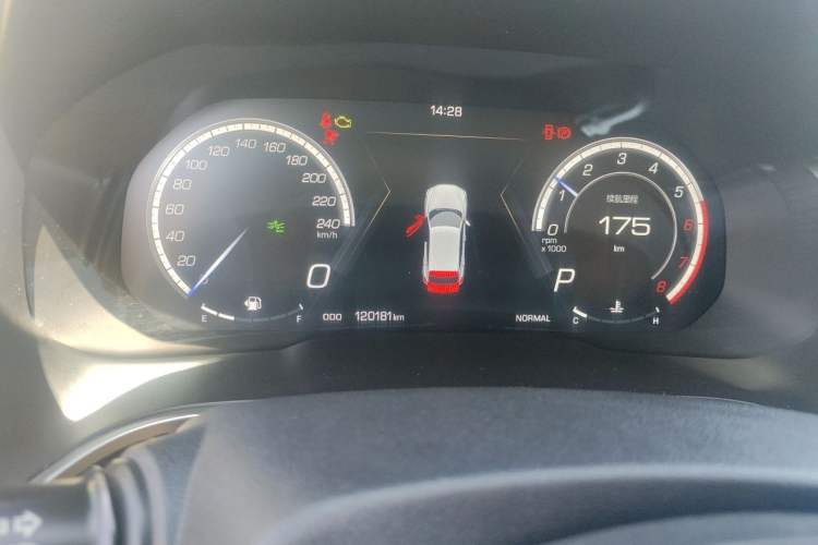 Used Wey VV5 2017 2.0T Flagship Edition Instrument Cluster
