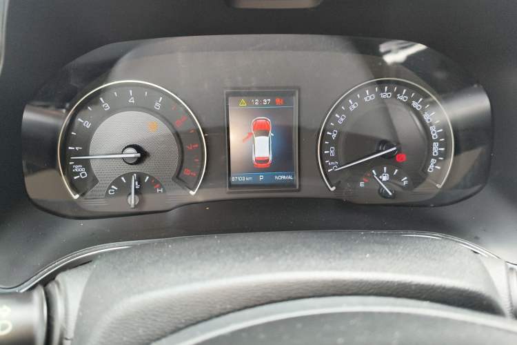 Used Wey VV5 2017 2.0T Ultra-Luxury Version Instrument Cluster