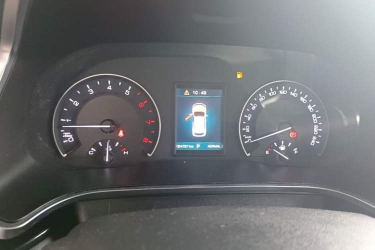 Used Wey VV5 2017 2.0T Ultra-Luxury Version Instrument Cluster