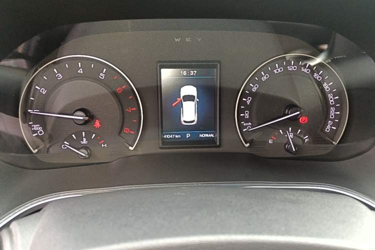 Used Wey VV5 2017 2.0T Ultra-Luxury Version Instrument Cluster