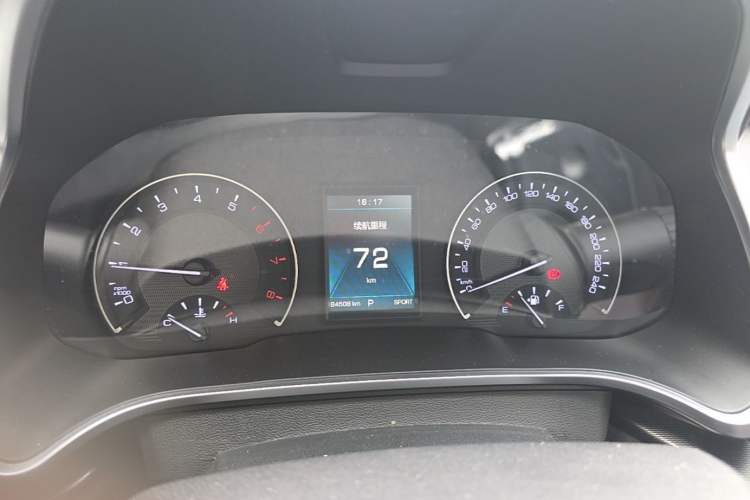 Used Wey VV5 2017 2.0T Ultra-Luxury Version Instrument Cluster