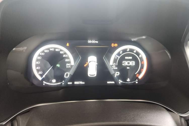 Used Wey VV5 2017 2.0T Flagship Edition Instrument Cluster