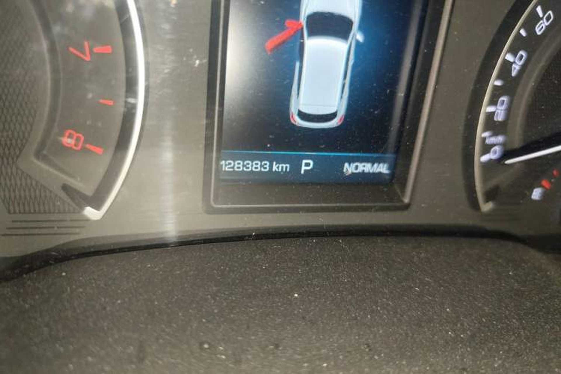 Used Wey VV5 2017 2.0T Ultra-Luxury Version Odometer Close Up