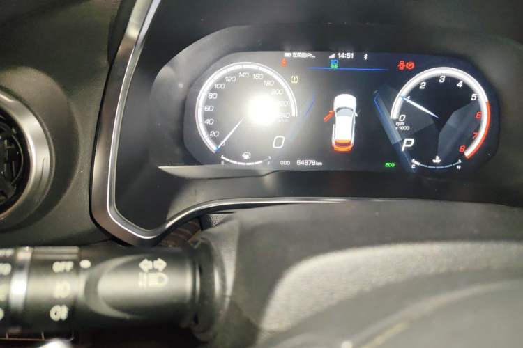 Used Wey VV5 2017 2.0T Ultra-Luxury Version Odometer Close Up