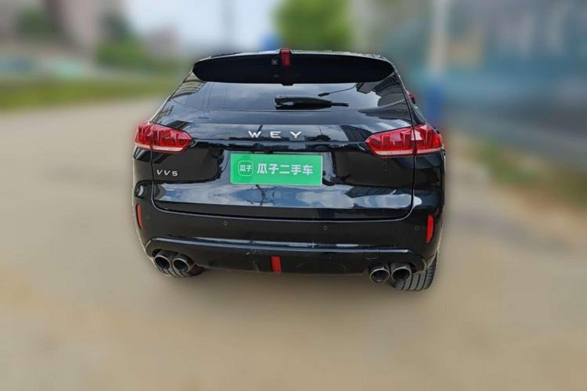 Used Wey VV5 2017 2.0T Ultra-Luxury Version Rear