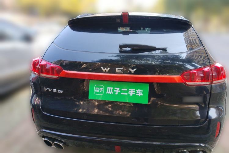 Used Wey VV5 2017 2.0T Flagship Edition Rear