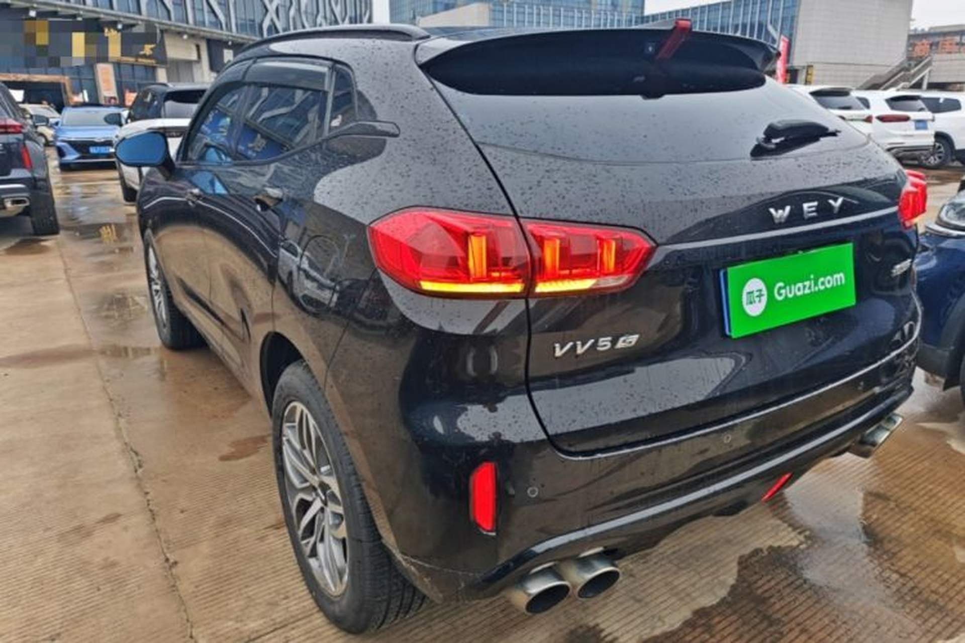 Used Wey VV5 2017 2.0T Ultra-Luxury Version Rear Left 45 Deg