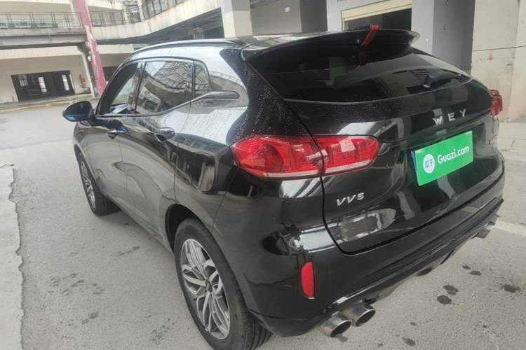 Used Wey VV5 2017 2.0T Ultra-Luxury Version Rear Left 45 Deg