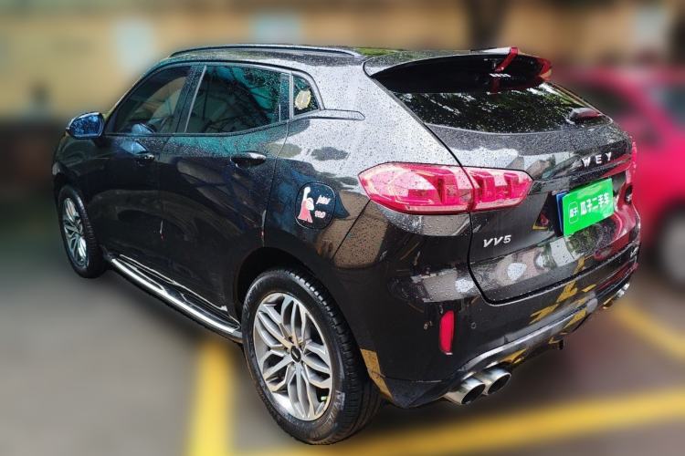 Used Wey VV5 2017 2.0T Ultra-Luxury Version Rear Left 45 Deg