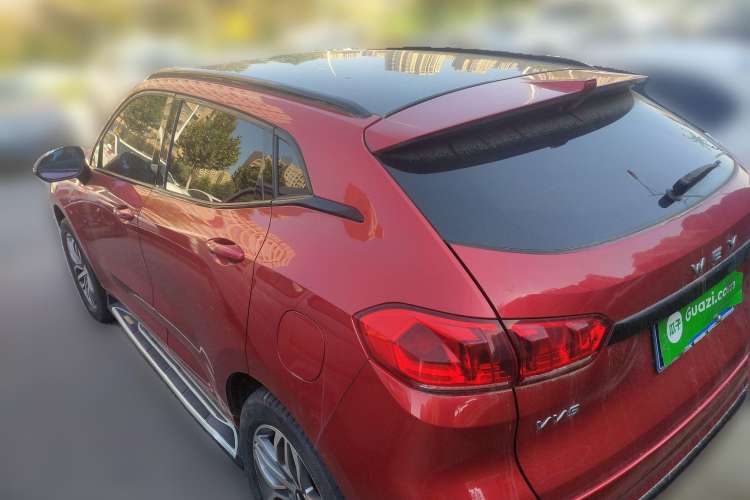 Used Wey VV5 2017 2.0T Ultra-Luxury Version Rear Left 45 Deg