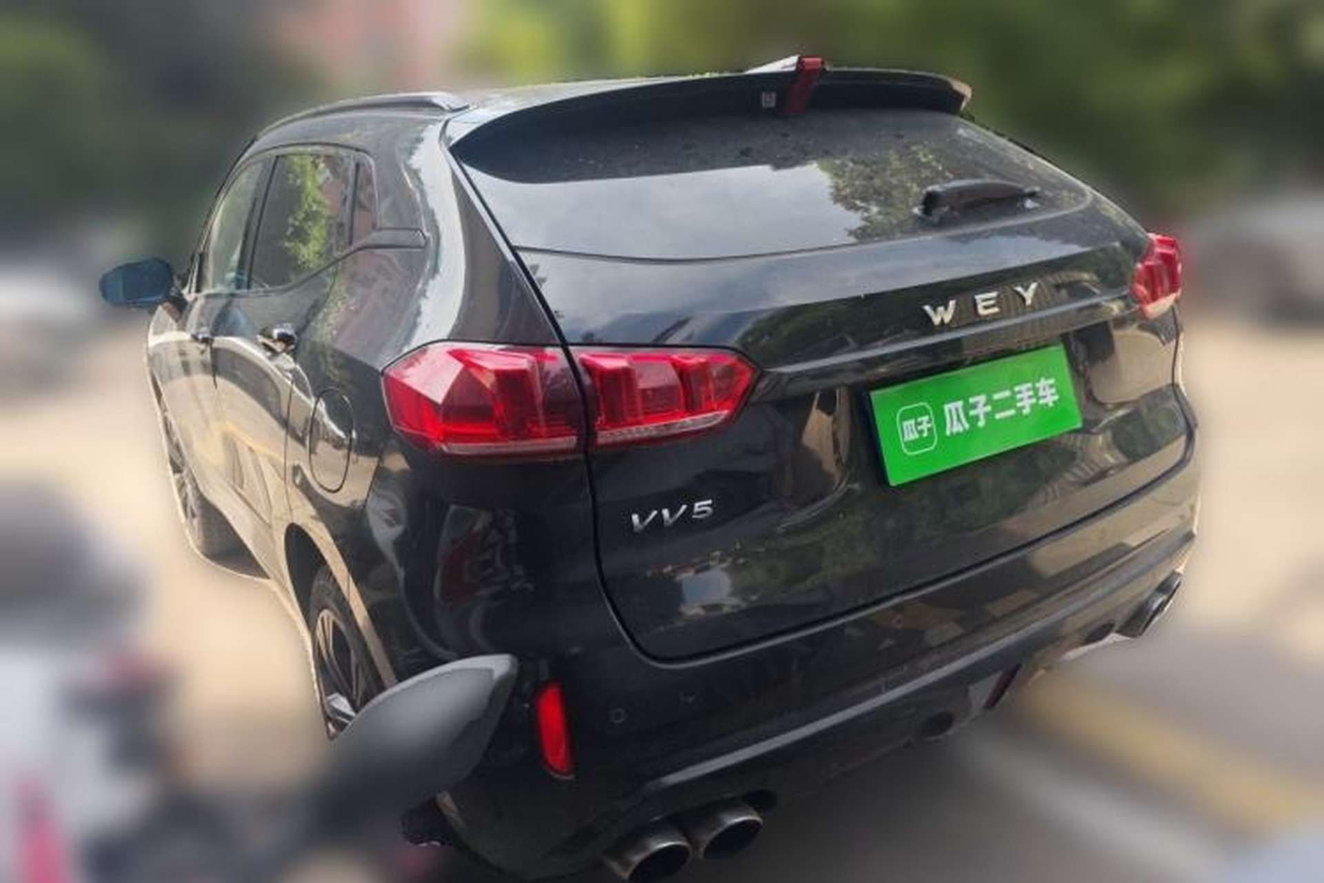 Used Wey VV5 2017 2.0T Flagship Edition Rear Left 45 Deg