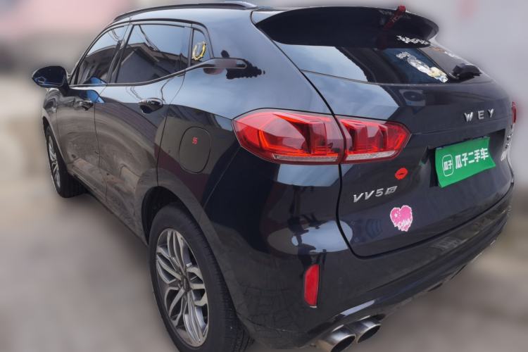 Used Wey VV5 2017 2.0T Ultra-Luxury Version Rear Left 45 Deg