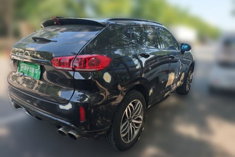 Used Wey VV5 2017 2.0T Ultra-Luxury Version Rear Right 45 Deg