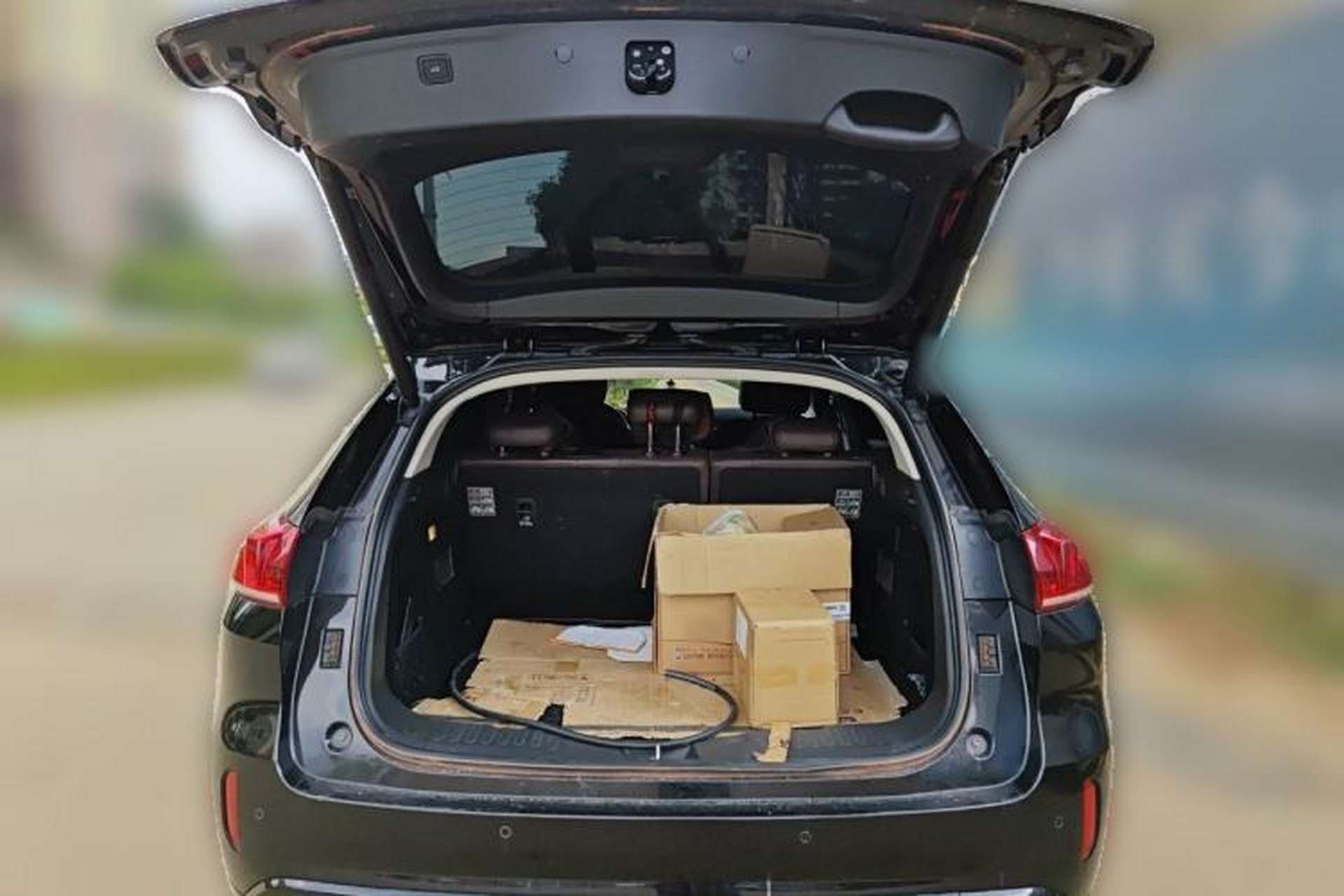 Used Wey VV5 2017 2.0T Ultra-Luxury Version Trunk