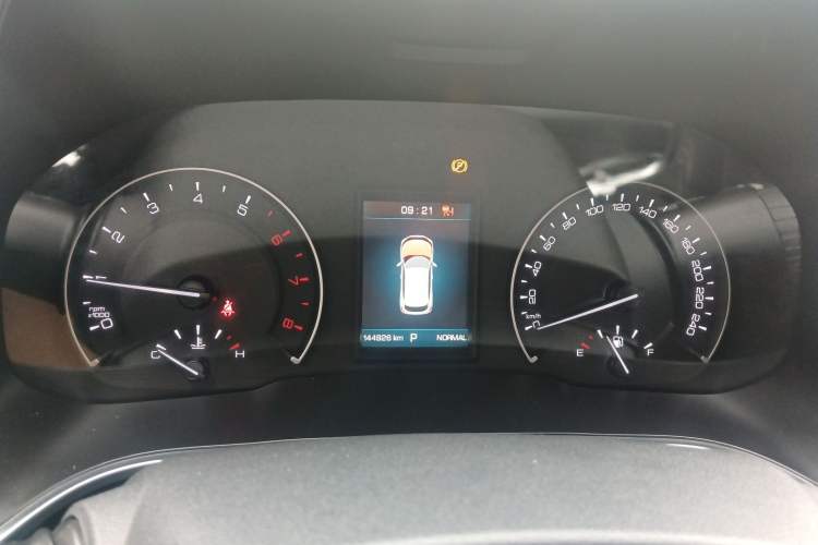 Used Wey VV5 2017 2.0T Ultra-Luxury Version Instrument Cluster
