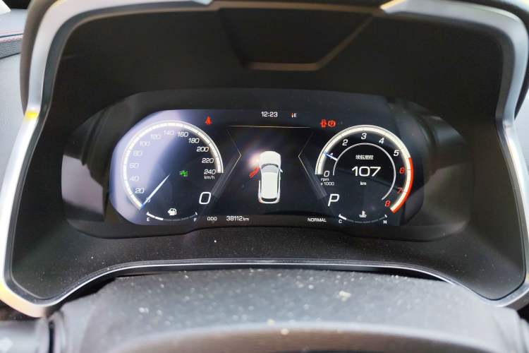 Used Wey VV5 2017 2.0T Ultra-Luxury Version Instrument Cluster