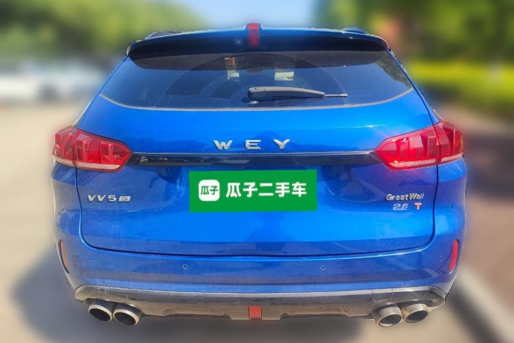 Used Wey VV5 2017 2.0T Flagship Edition Rear