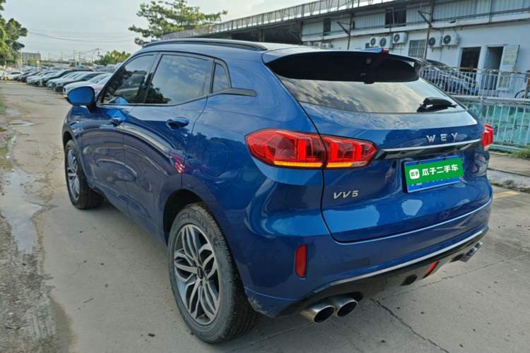 Used Wey VV5 2017 2.0T Ultra-Luxury Version Rear Left 45 Deg