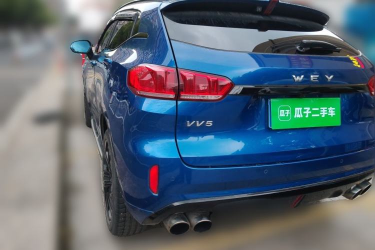 Used Wey VV5 2017 2.0T Flagship Edition Rear Left 45 Deg