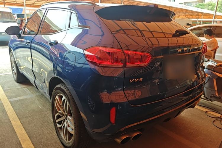 Used Wey VV5 2017 2.0T Ultra-Luxury Version Rear Left 45 Deg