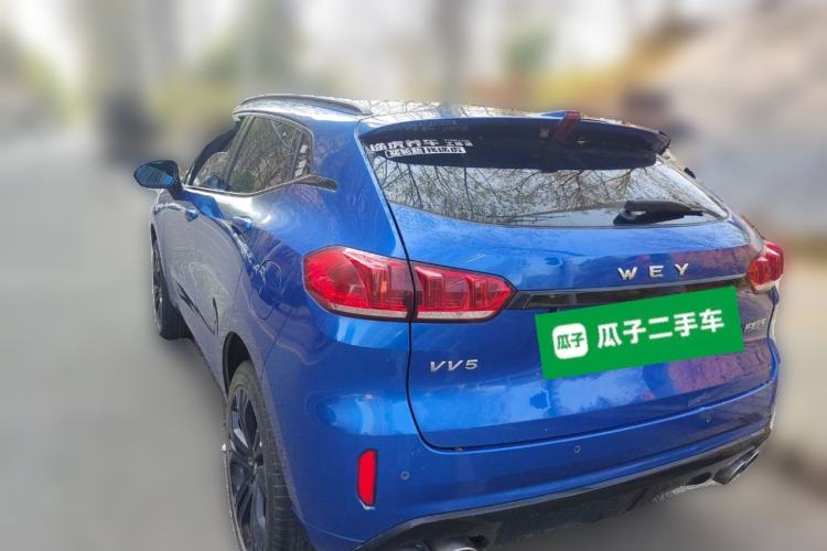 Used Wey VV5 2017 2.0T Flagship Edition Rear Left 45 Deg