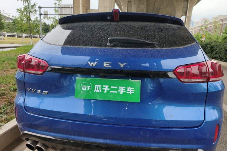 Used Wey VV5 2017 2.0T Flagship Edition Rear