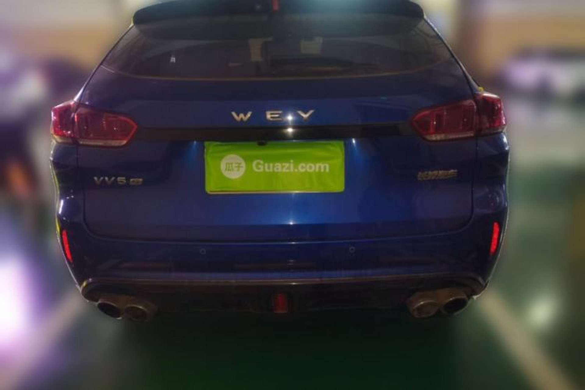 Used Wey VV5 2017 2.0T Ultra-Luxury Version Rear