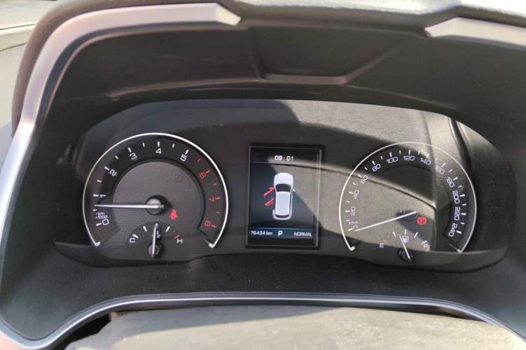 Used Wey VV5 2017 2.0T Ultra-Luxury Version Instrument Cluster