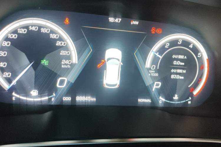 Used Wey VV5 2017 2.0T Flagship Edition Instrument Cluster