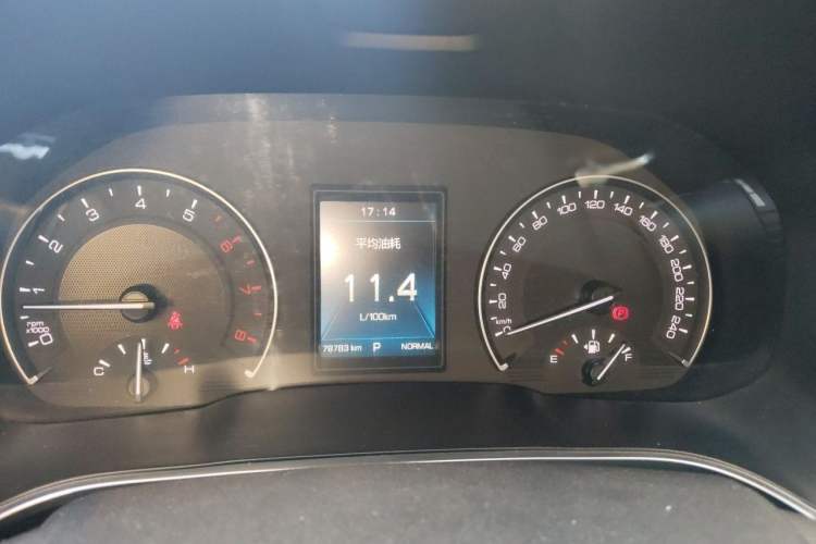 Used Wey VV5 2017 2.0T Ultra-Luxury Version Instrument Cluster