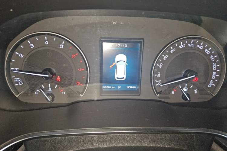 Used Wey VV5 2017 2.0T Ultra-Luxury Version Instrument Cluster