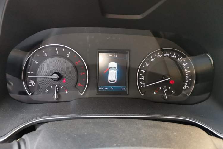 Used Wey VV5 2017 2.0T Ultra-Luxury Version Instrument Cluster