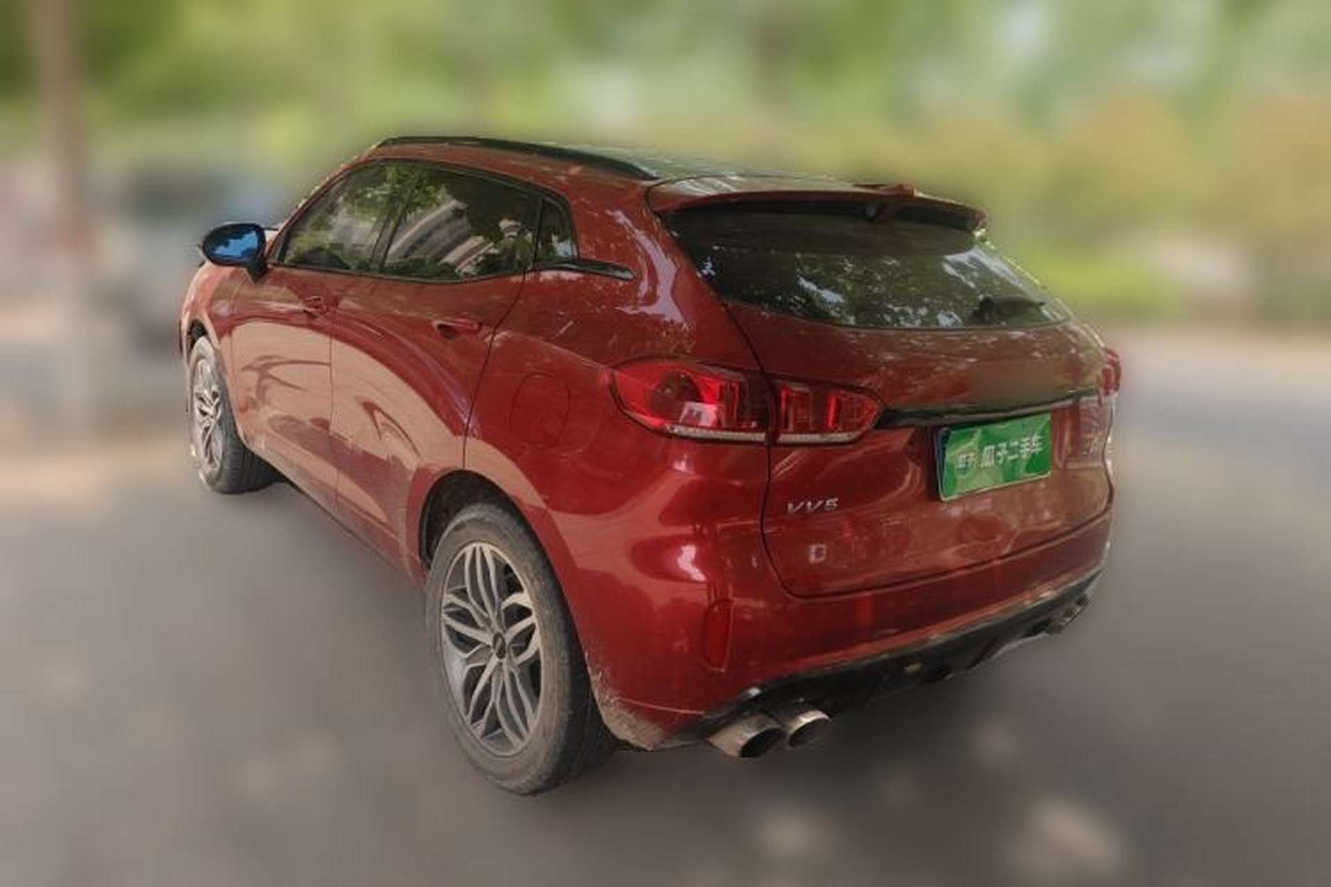 Used Wey VV5 2017 2.0T Ultra-Luxury Version Rear Left 45 Deg