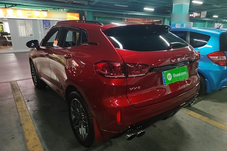 Used Wey VV5 2017 2.0T Ultra-Luxury Version Rear Left 45 Deg