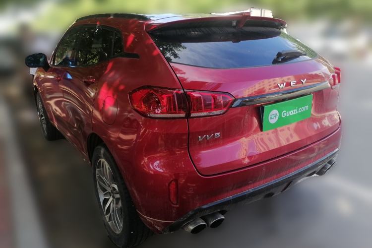 Used Wey VV5 2017 2.0T Ultra-Luxury Version Rear Left 45 Deg