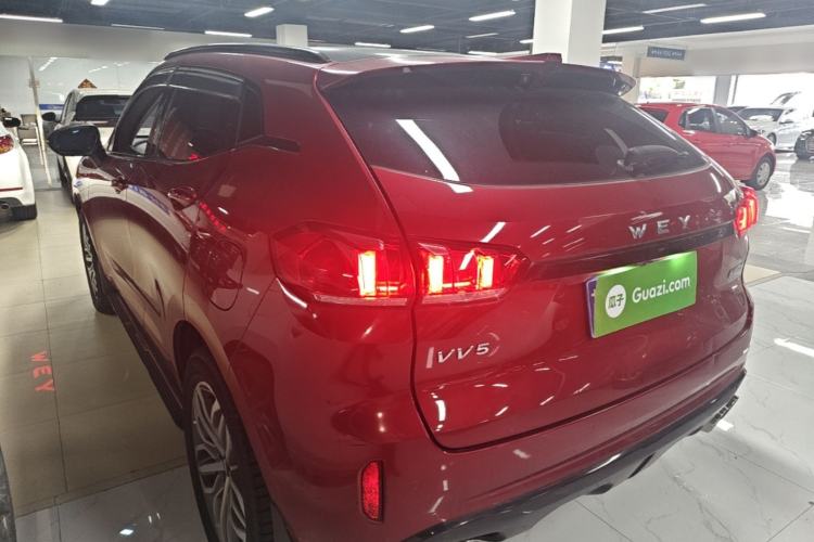 Used Wey VV5 2017 2.0T Ultra-Luxury Version Rear Left 45 Deg