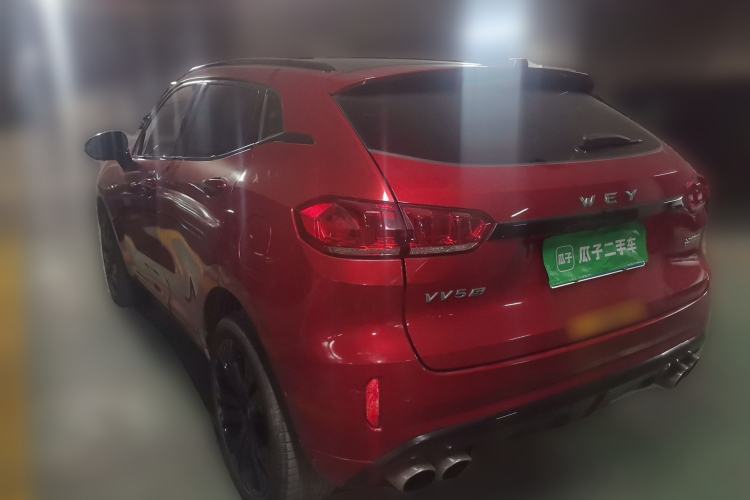 Used Wey VV5 2017 2.0T Flagship Edition Rear Left 45 Deg