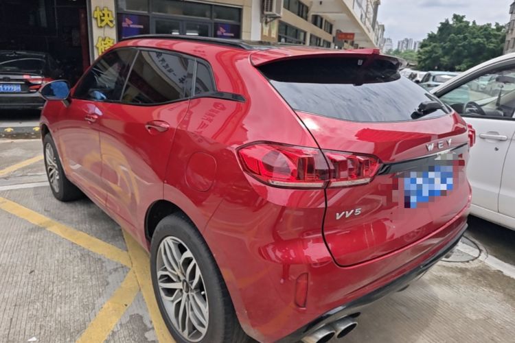 Used Wey VV5 2017 2.0T Ultra-Luxury Version Rear Left 45 Deg
