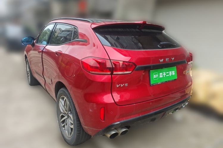 Used Wey VV5 2017 2.0T Ultra-Luxury Version Rear Left 45 Deg