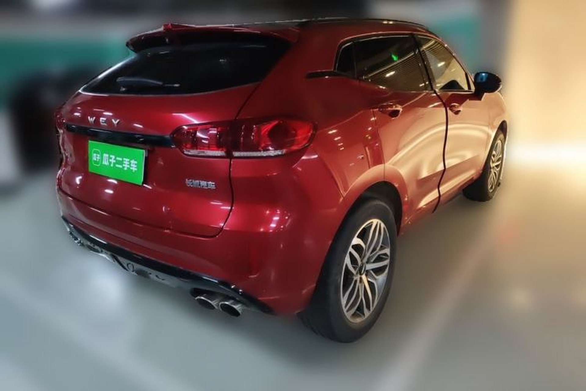 Used Wey VV5 2017 2.0T Ultra-Luxury Version Rear Right 45 Deg